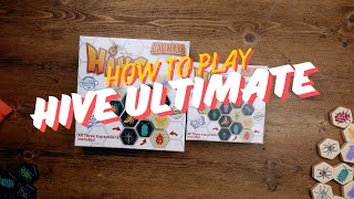 How to play all the pieces in hive Ultimate