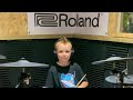 Megadeth - Holy Wars… The Punishment Due / Intro -  Drum cover Age 8 #megadeth #holywars #drumcover