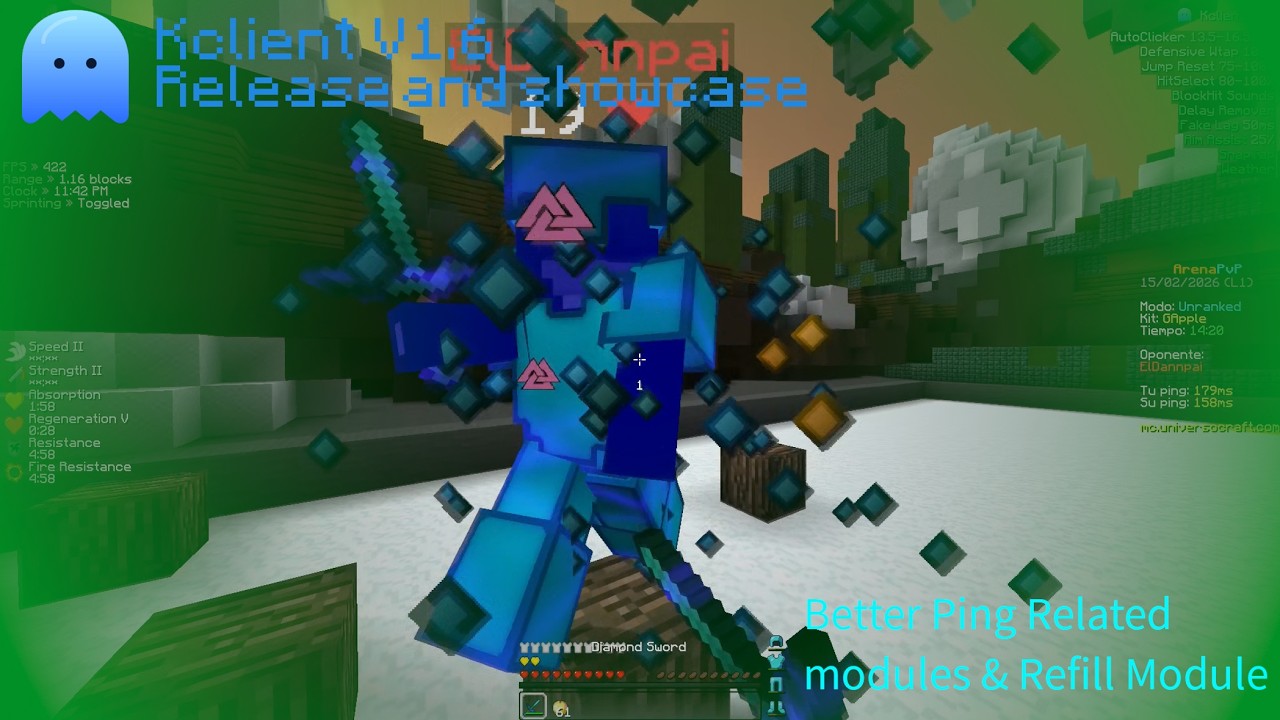 Kclient V1.6 Release & Showcase | Better Backtrack and Ping Related ...