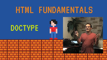HTML Vid 3: Using the DOCTYPE Declaration
