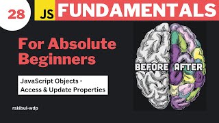 Celebrity #28 Access & Update Object Properties | JavaScript Bangla Tutorial Profile