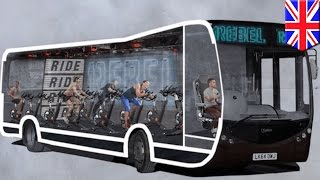 Spinning class on wheels: London gym to convert commuter bus into roving spin class - TomoNews