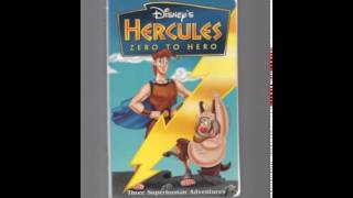 Opening To Hercules Zero To Hero 1999 Vhs