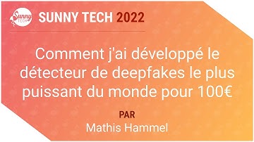 [Sunny Tech 2022] Comment j