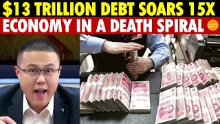 Chinas Economy In A Death Spiral Treasury Drained 13 Trillion Debt Soars 15x