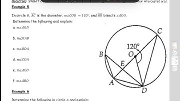 Unit12 Lesson 4: Inscribed Angles,Central Angles & Their Intercepted Arcs Part-2