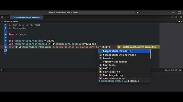 Celsius to Fahrenheit using Swift
