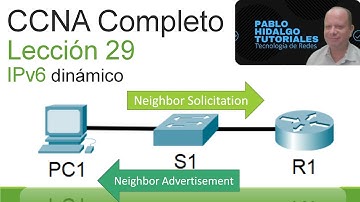 CCNA Completo | Leccion 29 | Configuración dinámica de IPv6 en routers y hosts
