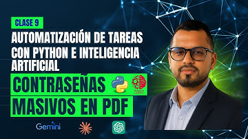 Clase 9. Contraseña masiva  para PDF en Python