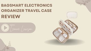 BAGSMART Electronics Organizer Travel Case