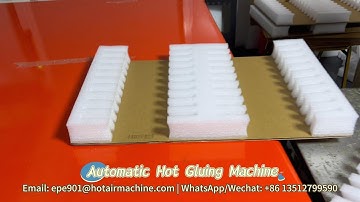 EPE Cardboard Automatic Hot Melt Gluing Machine | Efficient Foam & Board Lamination