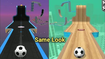 Going Balls VS Sky Rolling Ball  Same Level Gameplay #82