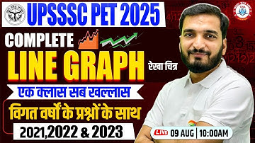 UPSSSC PET 2025 : Maths | Complete Line & Graph in One Video, PET Line Graph Marathon Class