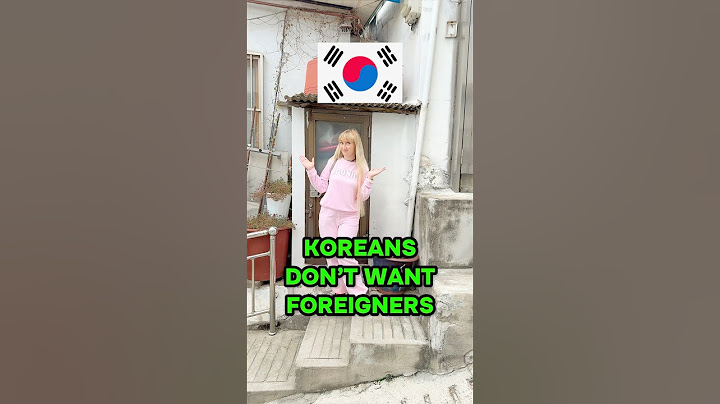Koreans DO NOT LIKE and do not want to see foreigners?  🫣 #korea #seoul #travel #shorts