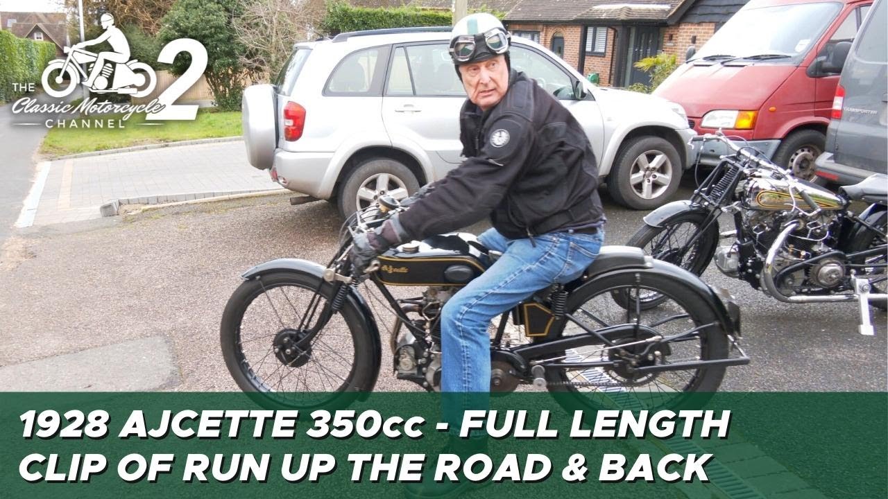 1928 AJcette 350cc – AJS bottom end & chassis / Velocette top end