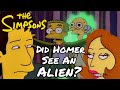 Did Homer Simpson See An Alien? | The Simpsons Re-Cap