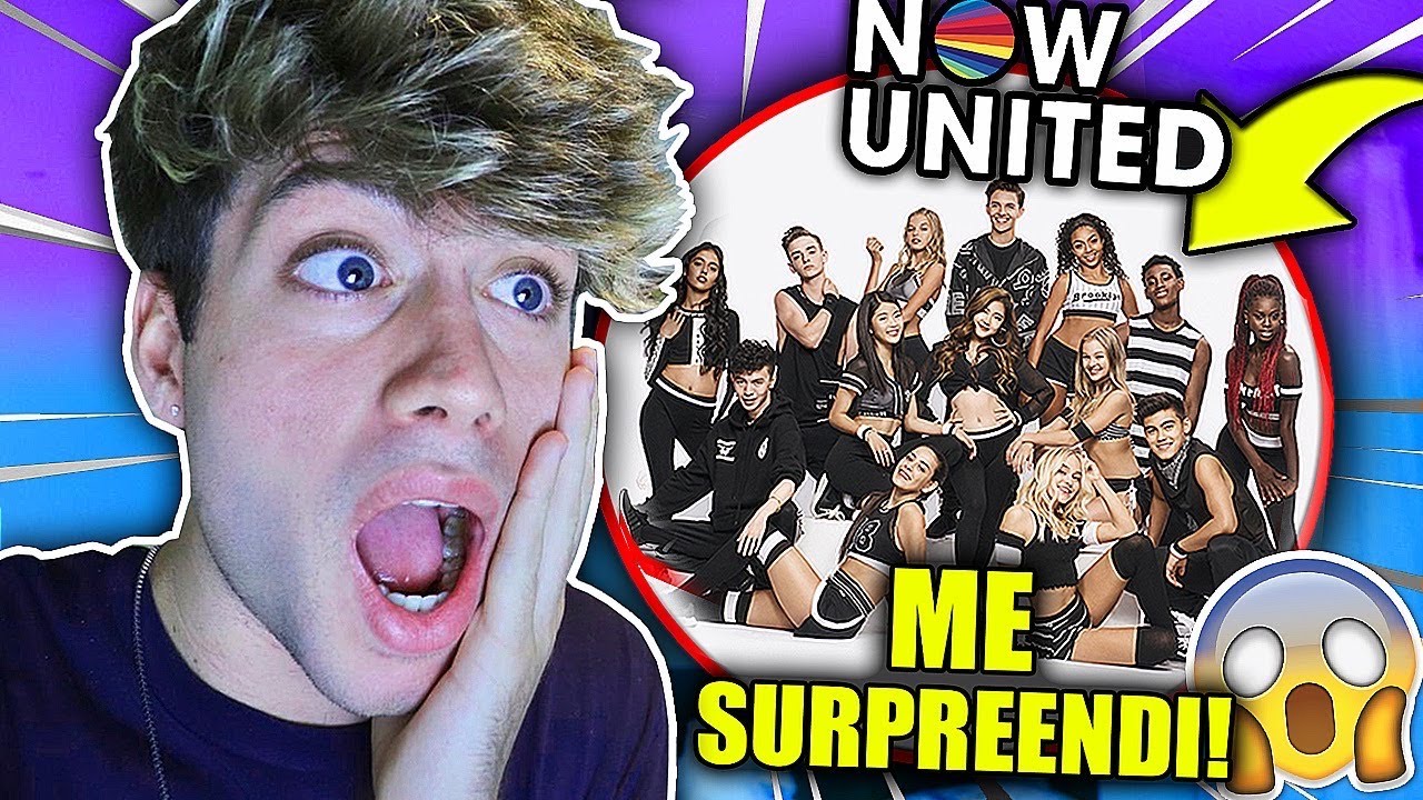 REAGINDO A NOW UNITED!