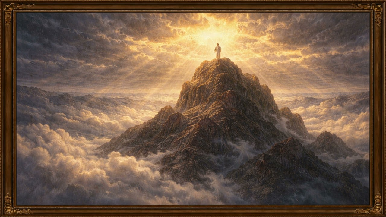 Mountain - Rise To The Top  Inspirational 4K Frame TV Art Decor Screensaver