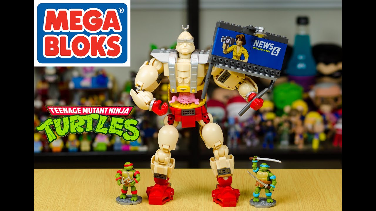 Mega Bloks Teenage Mutant Ninja Turtles Krang' Rampage MISB 305 PC 