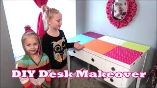 DIY Desk And Nightstand Makeover! Easy & Cheap! Inspired by Our Family Nest! by The Bolt Life Crafts 240 views 6 years ago 2 minutes, 13 seconds