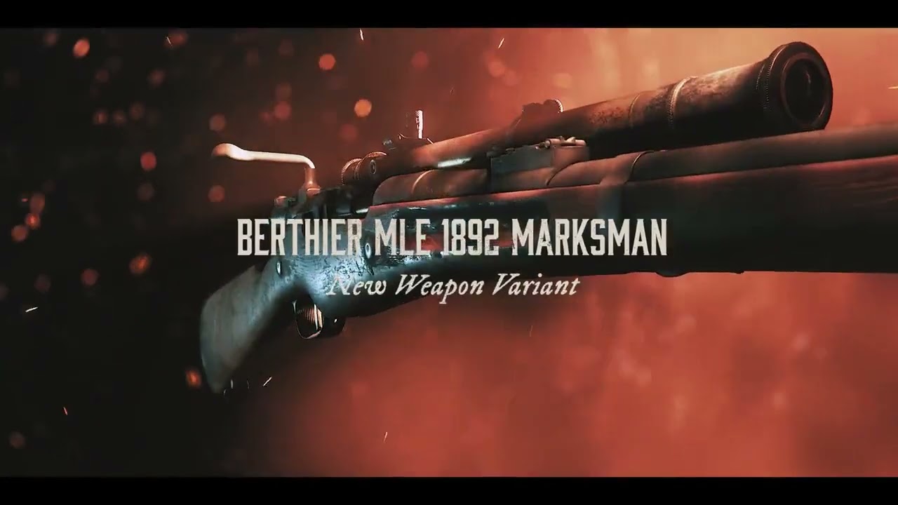Get your hands on the all new Berthier Marksman variant for free when reaching Level 9