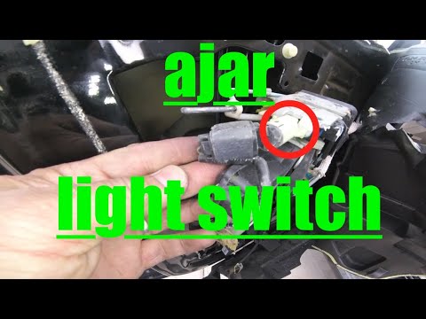 IT'S ALWAYS ON!! Driver Door Ajar Light SWITCH Ford Explorer √ Fix it Angel