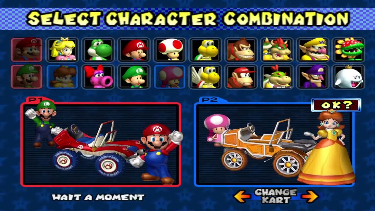 MARIO KART: DOUBLE DASH!! (GAMECUBE) ALL CUP TOUR 150CC 4-7-25 #gaming #mariokartdoubledash