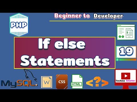 If else statements | PHP conditional structure | Tutorials for beginners -19 [HINDI]