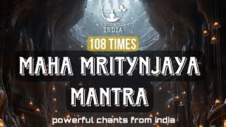 EPIC MAHA MRITYUNJAYA MANTRA 108 Times CHANTING in TEMPLE with PAKHAWAJ, REMOVES NEGATIVE ENERGIES