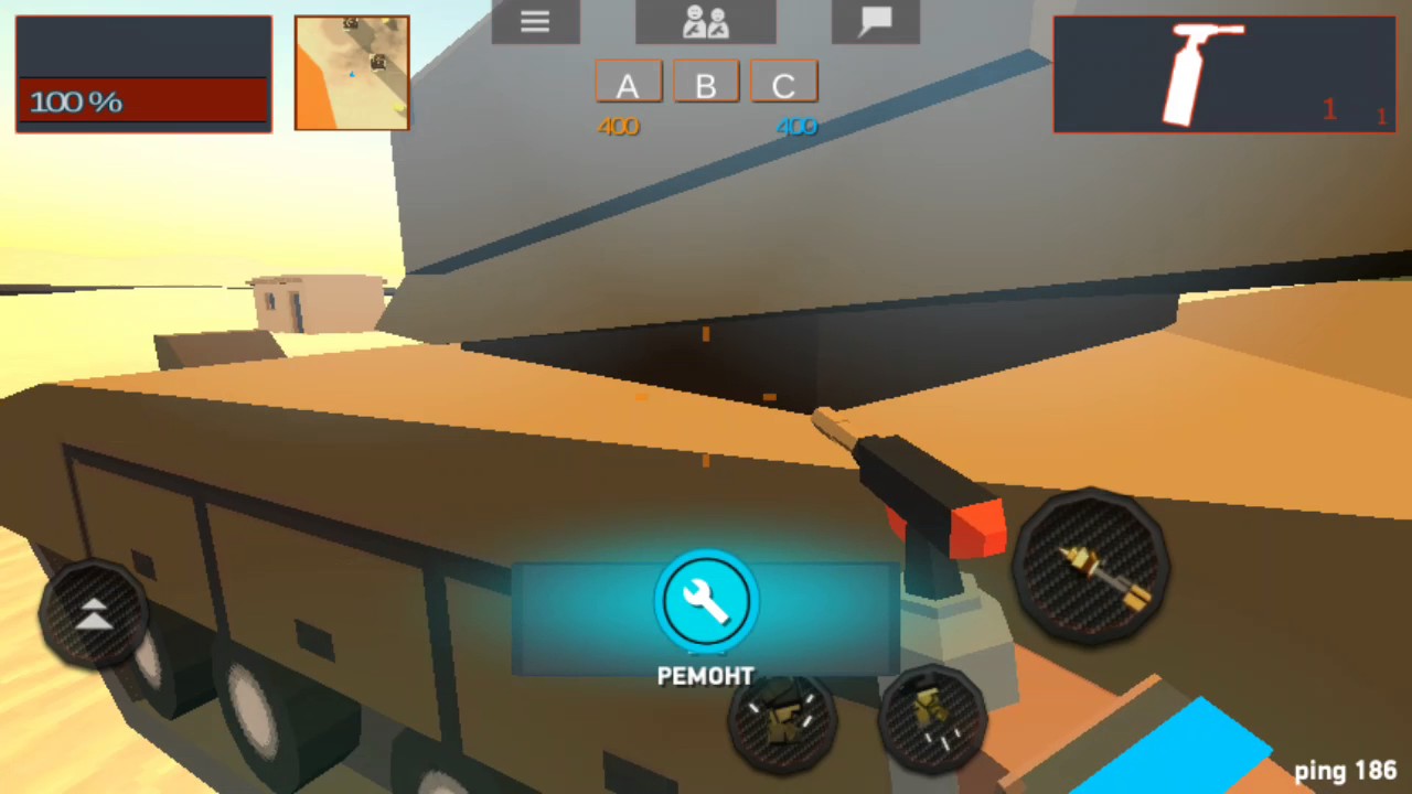 ОБЗОР ИГРЫ Crazy War beta