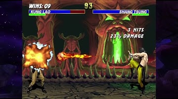 Mortal Kombat 3 - 1CC Playthrough - Kung Lao