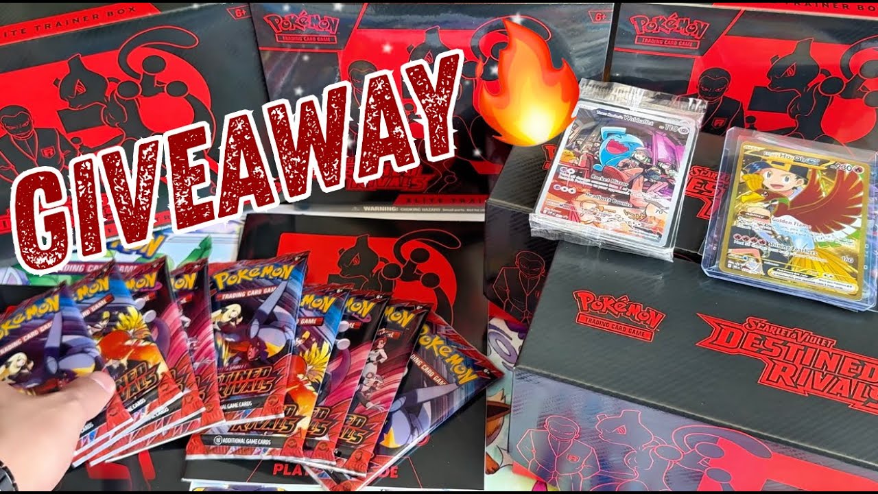 Destined Rivals Pull Rates 🚨GIVEAWAY🚨 First Time Opening Destined Rivals ETBs! BEST Pull Rates Yet ...