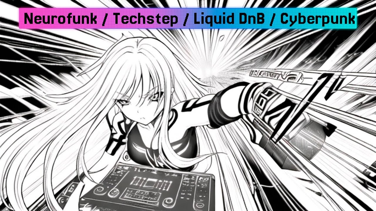 🧬 Neural Velocity: Synaptic Rush 💾 Neurofunk/ Drum & Bass / Cyberpunk⚡