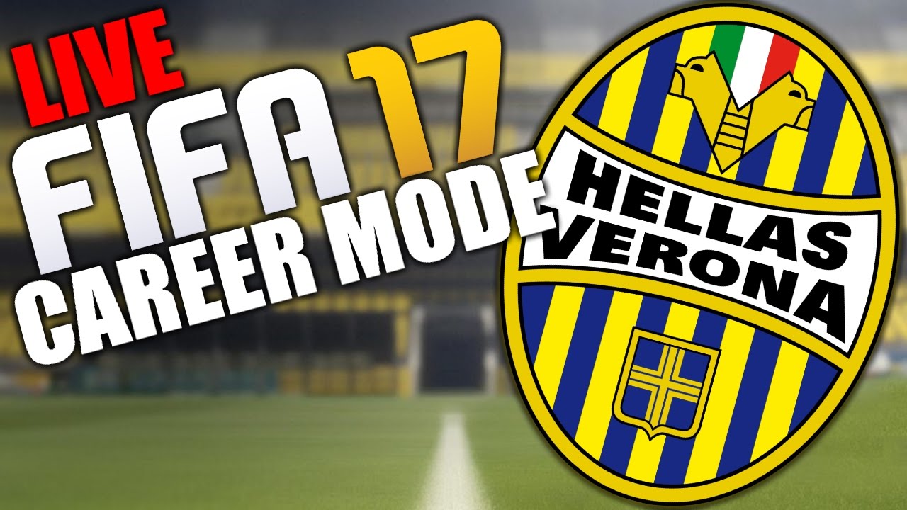 LIVE Career Mode | Road to Glory w/ Hellas Verona #01 [FIFA 17]