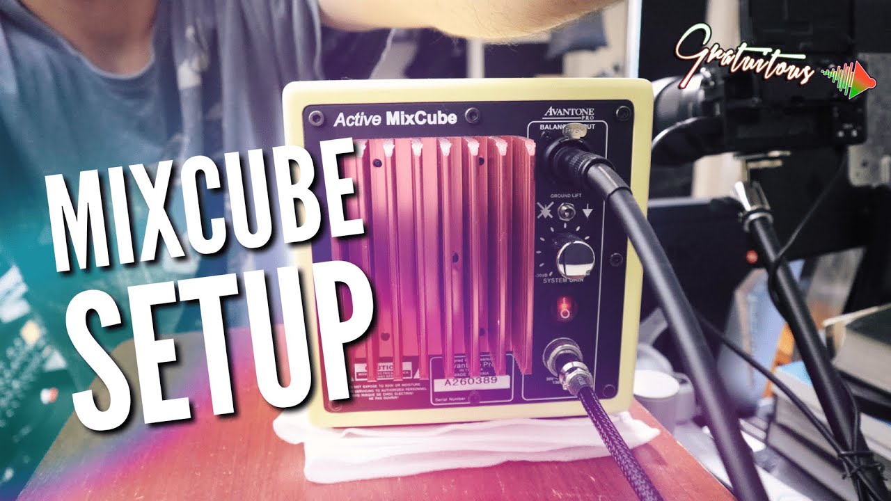 How to Connect Avantone Mixcube in Mono YouTube