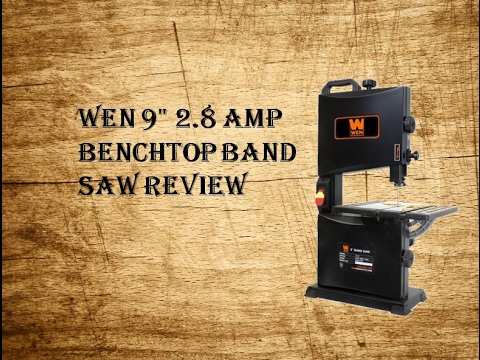 WEN 9" 2.8 Amp Benchtop Band Saw Review 3960