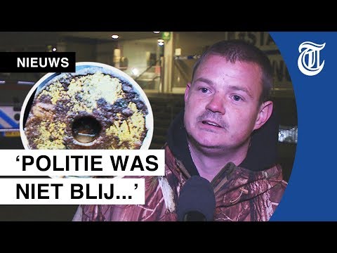 Man brengt explosief met scooter naar politie