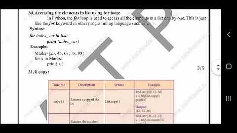 12th Computer Science Second Revision Exam Answer Key 2022