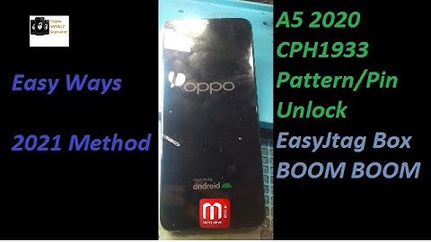 Oppo A5 2020 CPH1933 Pattern Unlock EasyjTag Box