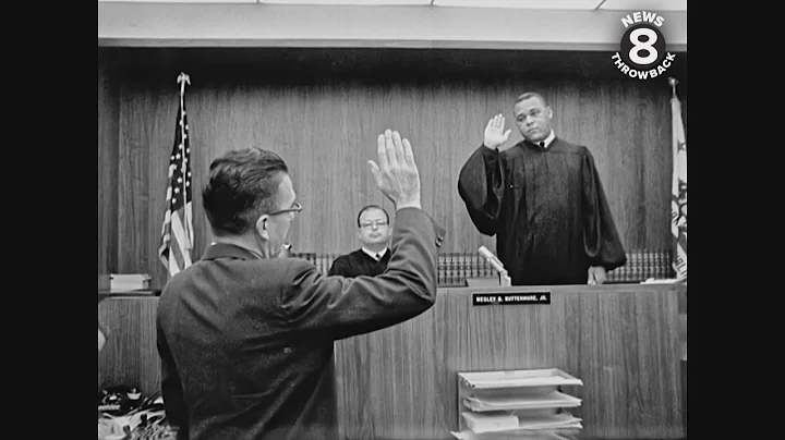 Judge Earl Gilliam Sworn In 1964