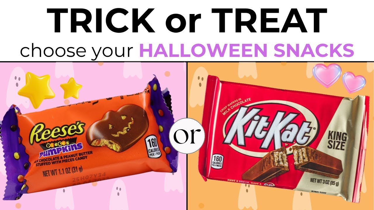 Choose Your Trick or Treat Snacks! 🎃 This or That Halloween Challenge