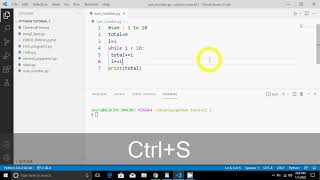 Sum of Numbers Program using while loop Python tutorial