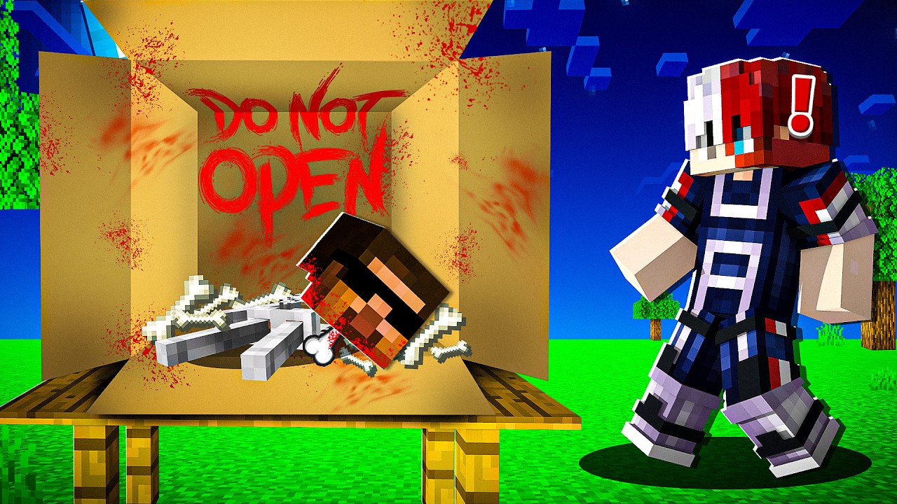 I Ordered A Mysterious Box From DarkWeb in Minecraft Ft. @ProBoiz95