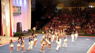 worlds 2011 large senior semi-limited coed Cheer Athletics Cheetahs