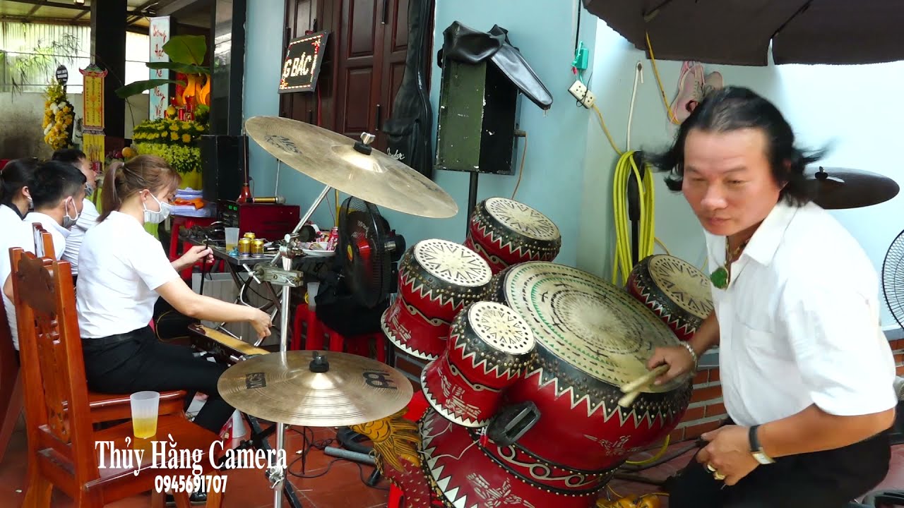 TRỐNG GIÀN NHẠC HIẾU KHỦNG NHẤT MIỀN BẮC CỦA ANH PHAN NAM NHẠC HIẾU TỈNH THÁI NGUYÊN