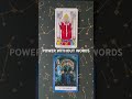Power without words - Two Cards Tarot