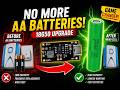 AA Batteries Are Dead… Try This 18650 Upgrade 😳🔥