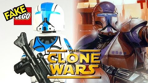 Unofficial New Lego Niner Clone Commandos Clone Wars custom minifigure by Pogo PG 2027