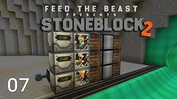 FTB Stoneblock 2 Sieve Automation