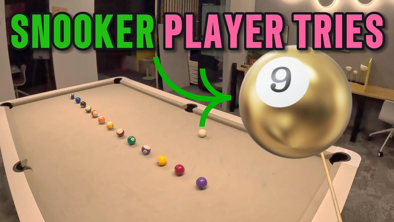 Image of video the Snooker Player Destroys Line Up Pool Drill? 9